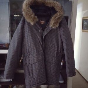 Michael  Kors medium size parka with fur hood
